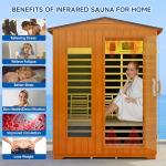 Restisland 3-Person Outdoor Far Infrared Sauna