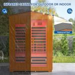 Restisland 3-Person Outdoor Far Infrared Sauna