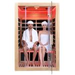 2-Person Low EMF Infrared Sauna for Home