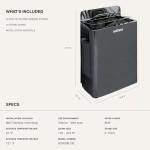 Harvia 8kW Electric Sauna Heater for Medium Rooms