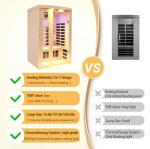 KUNSANA 2-Person Ceramic Infrared Indoor Sauna