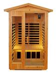 Xmatch 2-Person Far Infrared Outdoor Sauna