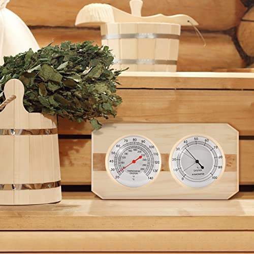 Dyna-Living 2-in-1 Sauna Thermometer & Hygrometer