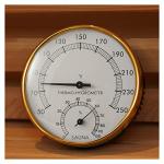 Amocane 2-in-1 Sauna Thermometer and Hygrometer