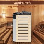 Cooouds 3Kw Electric Sauna Heater with Timer
