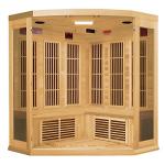 Maxxus 3-Person Corner Far Infrared Sauna