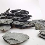 Voulosimi Black Slate Rocks for Aquariums and Landscaping
