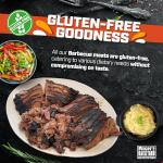 Roots Renowned 18-Hour Smoked Brisket (8-10 lbs) – Fully Cooked & Blast-Chilled – Master Chef Prepared for Ultimate Tenderness – Perfect for Holidays; Festive Dinners; Gifts