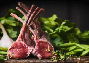 New York Steak & Seafood Frozen New Zealand Rack of Lamb - 14-16 oz Each French trimmed Frozen Rack Of Lamb (6 Racks of Lamb)