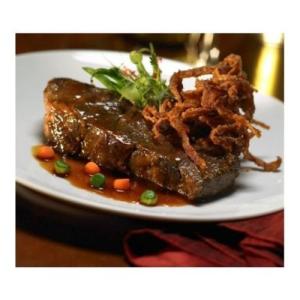 Bonewerks Culinarte Demi Glace Braised Boneless Beef Short Ribs -- 20 per case.