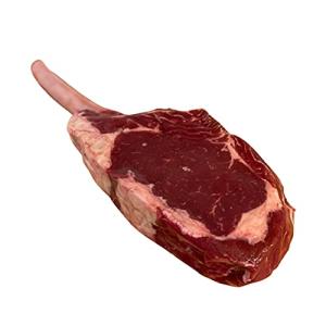 Big Bison Tomahawk Ribeye Steak – Case of 4 Bison Tomahawk Steaks – Nebraska Bison