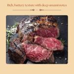 Premium 100% American Wagyu Beef (Ribeye) - 4x count, Gourmet Quality Steaks, Grass-Fed, Pasture-Raised