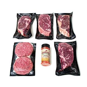 Aged Angus Ribeye & Premium Ground Beef Patties By Nebraska Star Beef - All Natural Hand Cut & Trimmed With Signature Seasoning - Gourmet Steak Gifts Delivered To Your Home