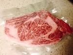 100% A5 Grade Japanese Wagyu Kobe Beef, Ribeye Steaks, 1.5 Pound (24 Ounce)