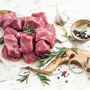 100% Grass Fed Beef Stew Meat 17 Pack – 2lbs Each Pack– Delicious & Healthy Natural Beef, Protein & Omega-3 Rich, Hormone-Free, Non-GMO, Tender Juicy & Ready To Cook, For Classic American Stews