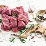 Grass Fed Beef Stew Meat 2lbs Packs - 17 Count