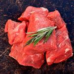 Grass Fed Beef Stew Meat 2lbs Packs - 17 Count