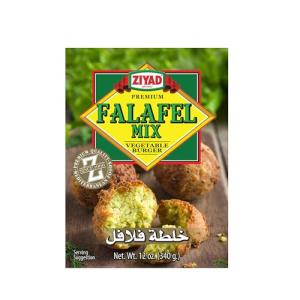 Ziyad Falafel Dry Mix, Gluten-Free, Vegan, Non-GMO, No Additives, No Preservatives, Great for Making Veggie Burgers and Snacks, 12oz (Pack of 24)