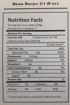 Bison 100% USDA inspected burgers 8 oz. - 12 packs of 2 - count 24 - TenderBison