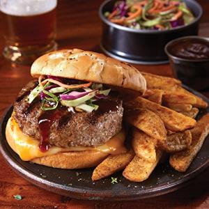 Premium Beef Brisket & Chuck Burger Blend, 24 count, 6 oz each - Juicy Handmade-style - Beef Brisket Chuck Burgers and Cooking Instructions from Kansas City Steak Company