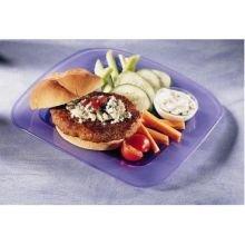 Butterball All Natural Round Seasoned Turkey Burger Patty, 6 Ounce -- 40 per case.