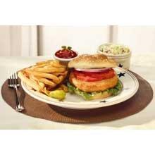 Trident Seafoods Alaska Salmon Burger - 32 of 5 Ounce Pieces, 10 Pound -- 1 each.