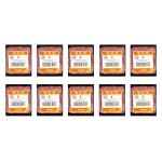 Santa Carota Grass Fed Ground Beef 70% Lean / 30% Fat, Carrot-Finished, Grass-Raised, Bulk Hamburger Meat | Perfect for Burgers, Family Pack Frozen Food (10-1lb packages)