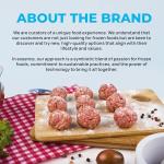 Richards Regenerative Premium Grass-Fed Ground Beef, 85% Lean / 15% Fat – Frozen Family Pack Perfect for Burgers (25-1lb Packages)