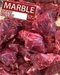 MARBLE 57° CERTIFIED WAGYU TENDERLOIN TIPS. 5 POUNDS! – SKEWER READY