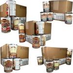 Keystone Meats 120-Pack All Natural Canned Meat Variety – Includes Beef, Pork, Turkey & Chicken 14.5 oz Each and Ground Beef 14 oz – Fully Cooked, Ready to Eat, Gluten-Free Emergency Food Supply