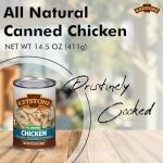 Keystone Meats 120-Pack All Natural Canned Meat Variety – Includes Beef, Pork, Turkey & Chicken 14.5 oz Each and Ground Beef 14 oz – Fully Cooked, Ready to Eat, Gluten-Free Emergency Food Supply