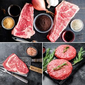 Boxed Halal Meat Bundles – Curated Halal Meat Boxes for Every Occasion, Hand-Cut Halal-Certified Selections, Premium Quality for Families, Events, and Meal Prep (Wagyu Gift Box)