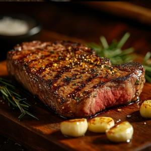 OCEANZEN USDA Prime New York Strip Steak – Hand-Cut & Aged – Pack of 12 (10oz Each) – Rich Marbling & Bold Flavor – Premium Steak for Grilling & Gourmet Dining 120 oz (7.5 lbs) Box