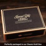 Premium French-cut Bone-in Ribeye Steak, 8 pieces, 22 oz each - Wet Aged for Perfection with Included Cooking Instructions - A Culinary Delight for Every Occasion from Kansas City Steak Company.