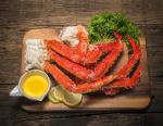 New York Steak & Seafood King Crab Legs - Fresh Frozen Red Crab Claws - Jumbo 9-12 Size Alaskan King Crab Legs (5 lbs. King Crab Legs)
