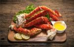New York Steak & Seafood King Crab Legs - Fresh Frozen Red Crab Claws - Jumbo 9-12 Size Alaskan King Crab Legs (5 lbs. King Crab Legs)