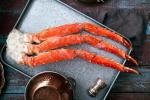 New York Steak & Seafood King Crab Legs - Fresh Frozen Red Crab Claws - Jumbo 9-12 Size Alaskan King Crab Legs (5 lbs. King Crab Legs)