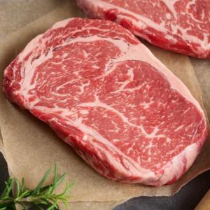 Premium USDA Prime Ribeye Steaks, 8 count, 12 ounces each - Wet Aged and Exquisitely Marbled - Tender as Filet Mignon. Hearty flavor and cooking instructions from Kansas City Steak Company.