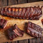Creekstone Farms All-Natural Duroc Baby Back Ribs – 9 Full Racks (19–21 lbs Total) – Antibiotic-Free, Hormone-Free, Premium Pork – USA Raised, Raw & Ready to Cook