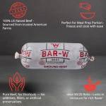 Bar-W Beef Premium Ground Beef Bundle | Dry Aged | 40 Pounds (1-lb Packages) | 80/20 Blend | Frozen Hamburger for Burgers, Patties, Meatballs | USA Farm Raised Meat