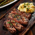 Grumpy Butcher Boneless New York Strip Steaks 8-Pack