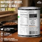 Fully Cooked Canned Ground Beef - 28 Ounce