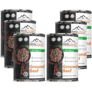 Mountain Essentials Fully Cooked Ground Beef, 14 oz