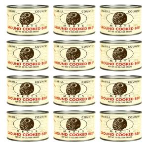 Grabill Country Meats Fully Cooked Ground Beef 12-Pack