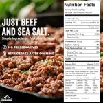 Mountain Essentials Fully Cooked Ground Beef, 12 Pack