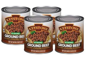 All Natural Heat and Serve Ground Beef 28 oz