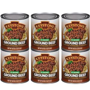 Keystone All Natural Heat and Serve Ground Beef