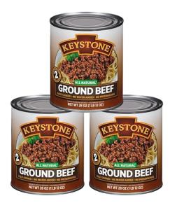 Keystone All Natural Canned Beef - Ready to Eat