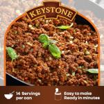 Keystone All Natural Beef Canned Emergency Food