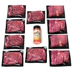 Natural Sirloin Steaks 10-Pack with Signature Seasoning